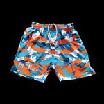 Fins Up City  Camo Performance Shorts