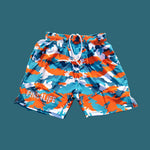 Fins Up City  Camo Performance Shorts