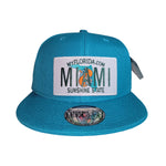 Miami Florida License Plate Hat