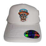 Miami Sugar Skull Foam Trucker Hat