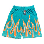 Fuego Flame Shorts Set – Screen Printed | Premium Cotton | Miami Vibes