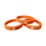 Fins4life Debossed Silicone Bracelet
