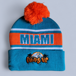 Phins Up Pom Pom Beanies
