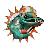 Mean Fighting Fins Dolphin T-shirt