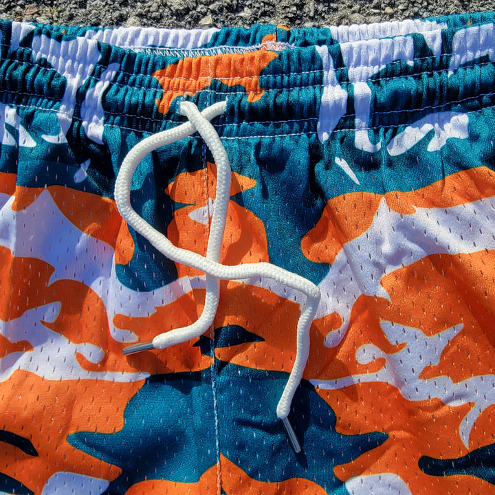 Camo Mesh Shorts