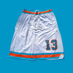 Legendary #13 GOAT Shorts – Rhinestone Bling Edition