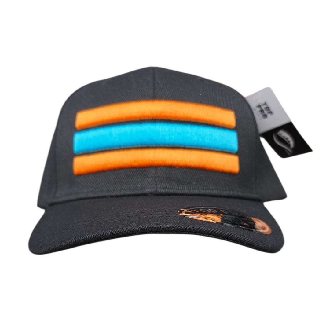 Miami Fins4Life Throwback Stripe Bill Hat