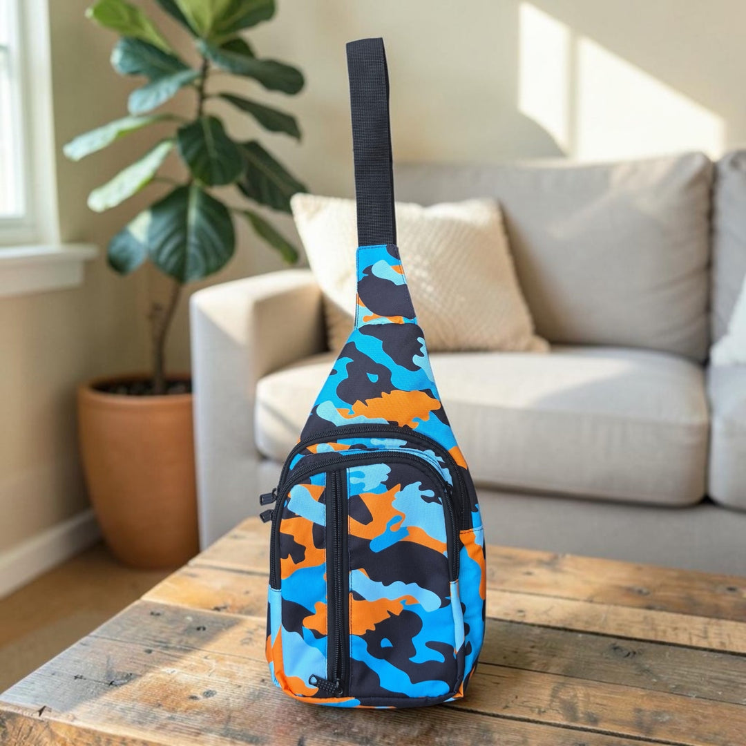 FINS4LIFE Rivalry Camo Crossbody Sling Bag