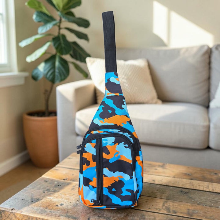 FINS4LIFE Rivalry Camo Crossbody Sling Bag