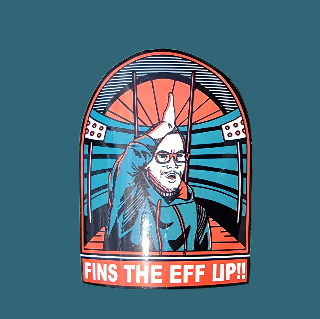 Fins4Life Sticker Decal Pack