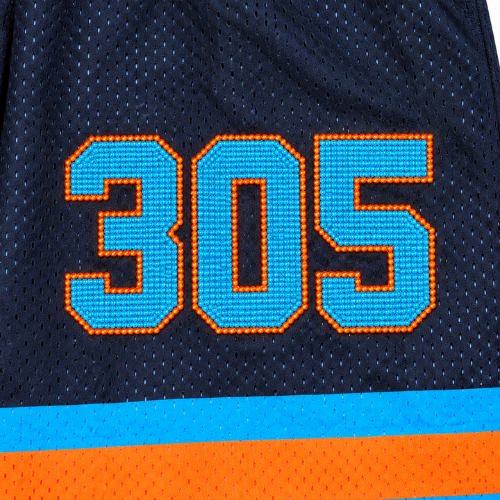 Rivalry 305 Rhinestone Black Shorts