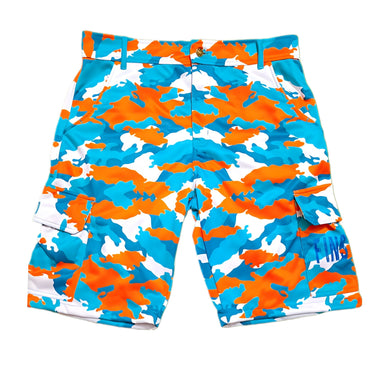 Fins City Camo Cargo Shorts