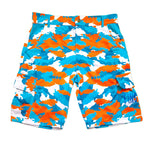 Fins City Camo Cargo Shorts