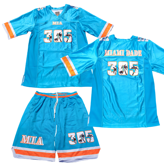 Limited-Edition 305 Jersey Set – Available in White or Aqua