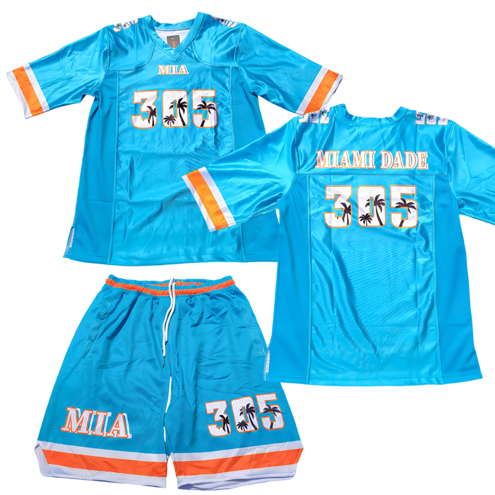 Limited-Edition 305 Jersey Set – Available in White or Aqua
