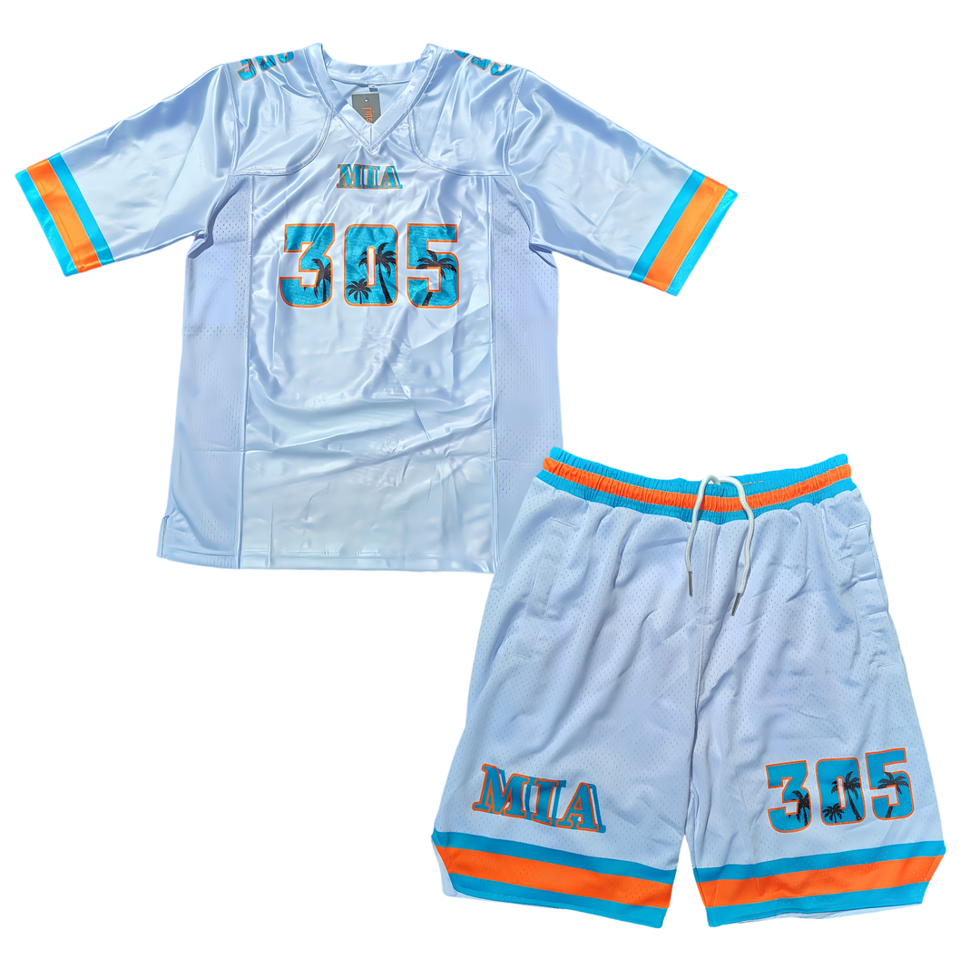 Limited-Edition 305 Jersey Set – Available in White or Aqua