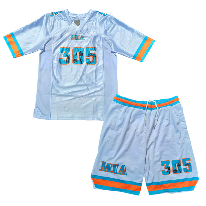 Limited-Edition 305 Jersey Set – Available in White or Aqua