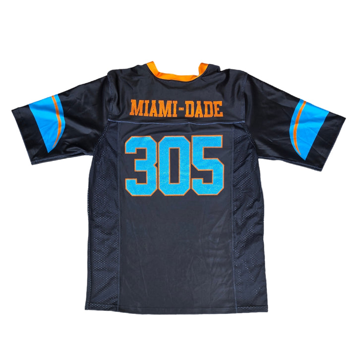 Rivalry 305 Rhinestone Black Jersey
