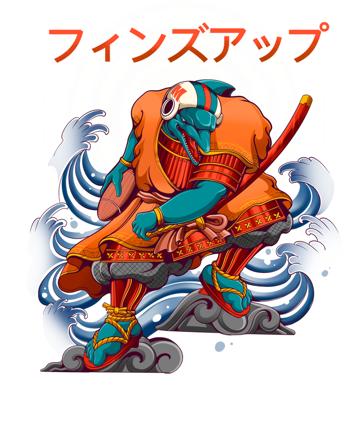 Dolphino FinsUp Anime Tshirt