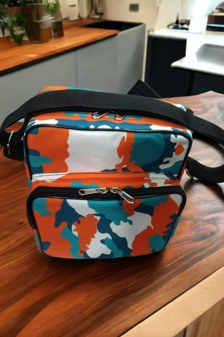 Fins City Camo Crossbody Bag
