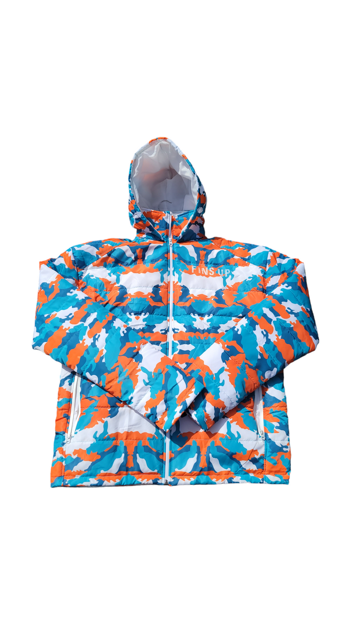 Puffer Jacket Camo Style