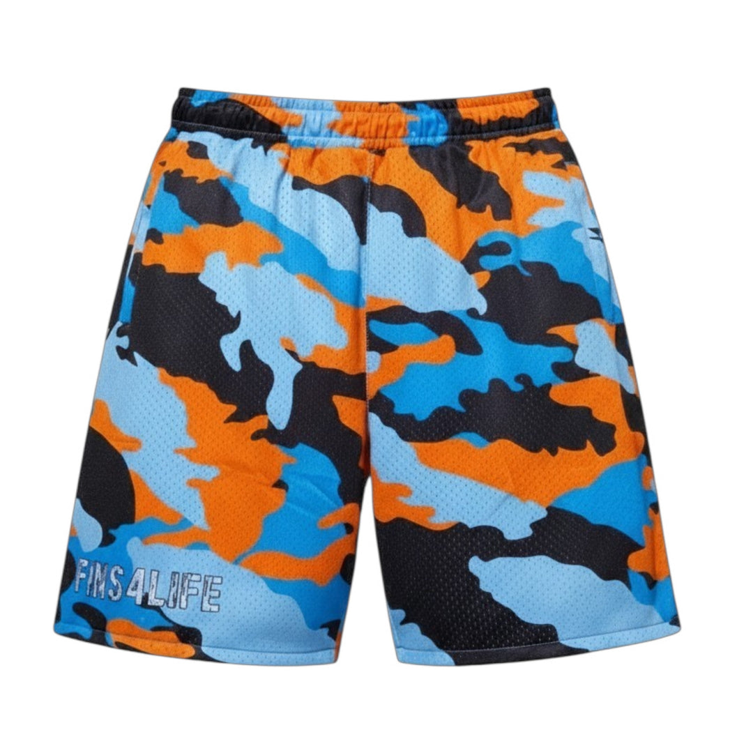 Fins City Rivalry Camo Mesh Shorts