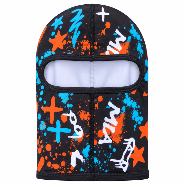 Rockstar Graffiti Balaclava Face Mask – Black or White