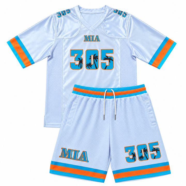 Limited-Edition 305 Jersey Set – Available in White or Aqua
