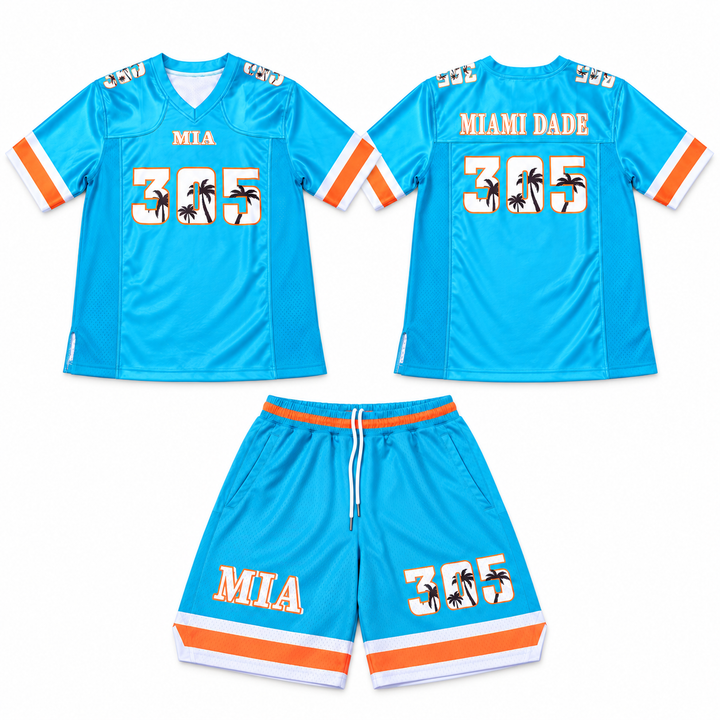 Limited-Edition 305 Jersey Set – Available in White or Aqua