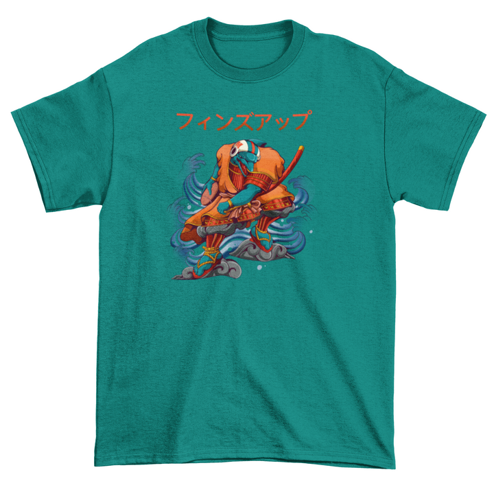 Dolphino FinsUp Anime Tshirt