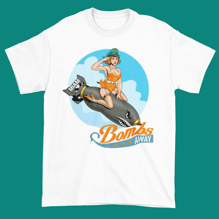 Pin Up Gal Bombs Aways