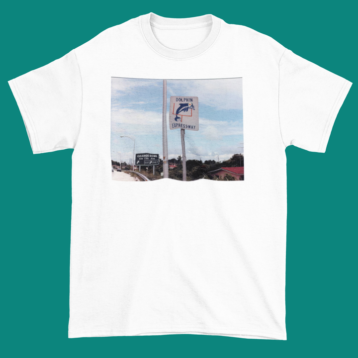 The Dolphin Expressway Orange Bowl Memory Tee