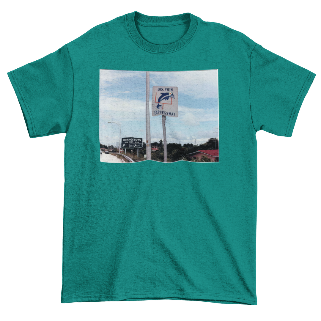 The Dolphin Expressway Orange Bowl Memory Tee