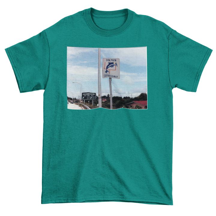The Dolphin Expressway Orange Bowl Memory Tee