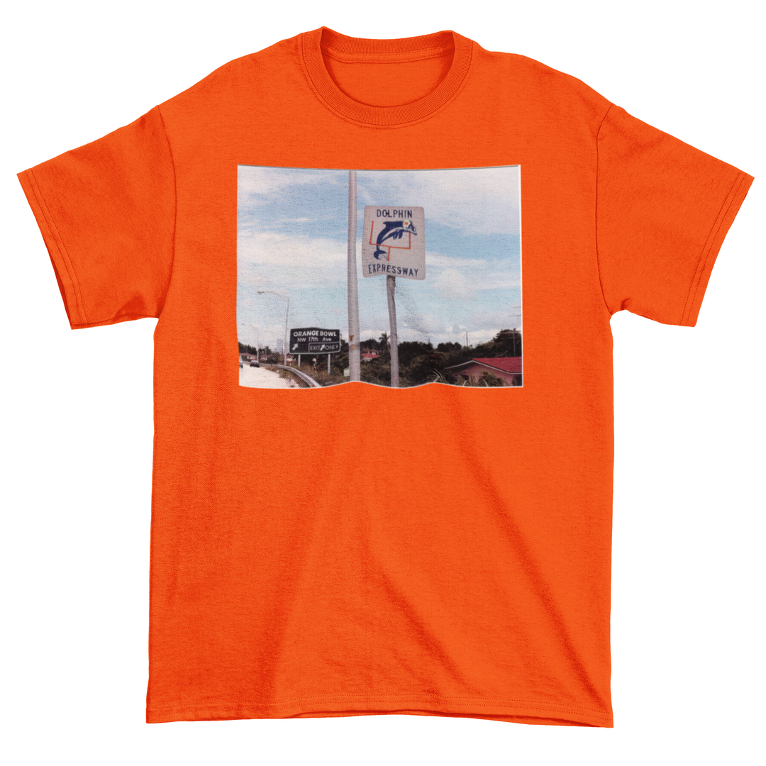 The Dolphin Expressway Orange Bowl Memory Tee