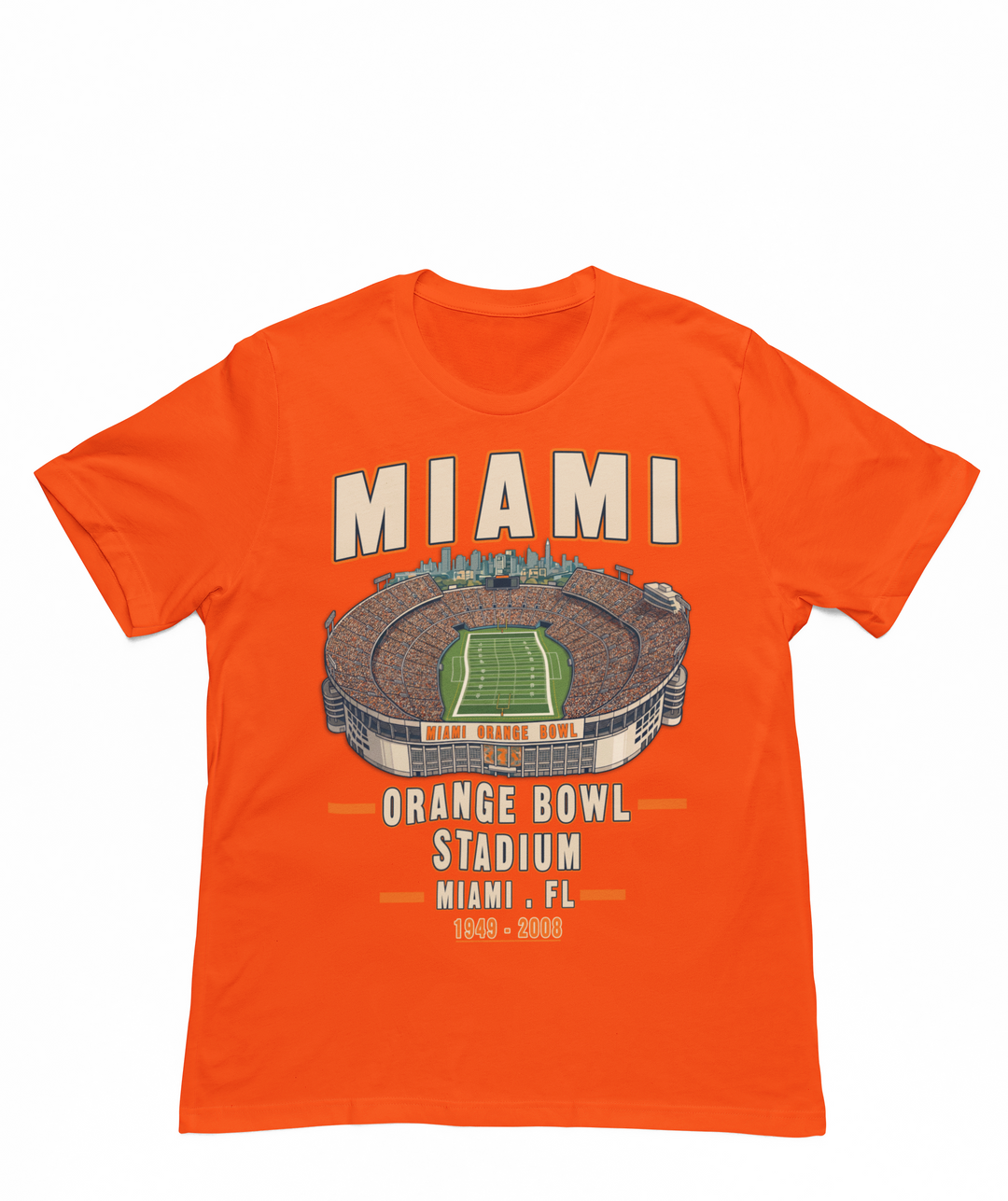 Orange Bowl Stadium Vintage T-Shirt