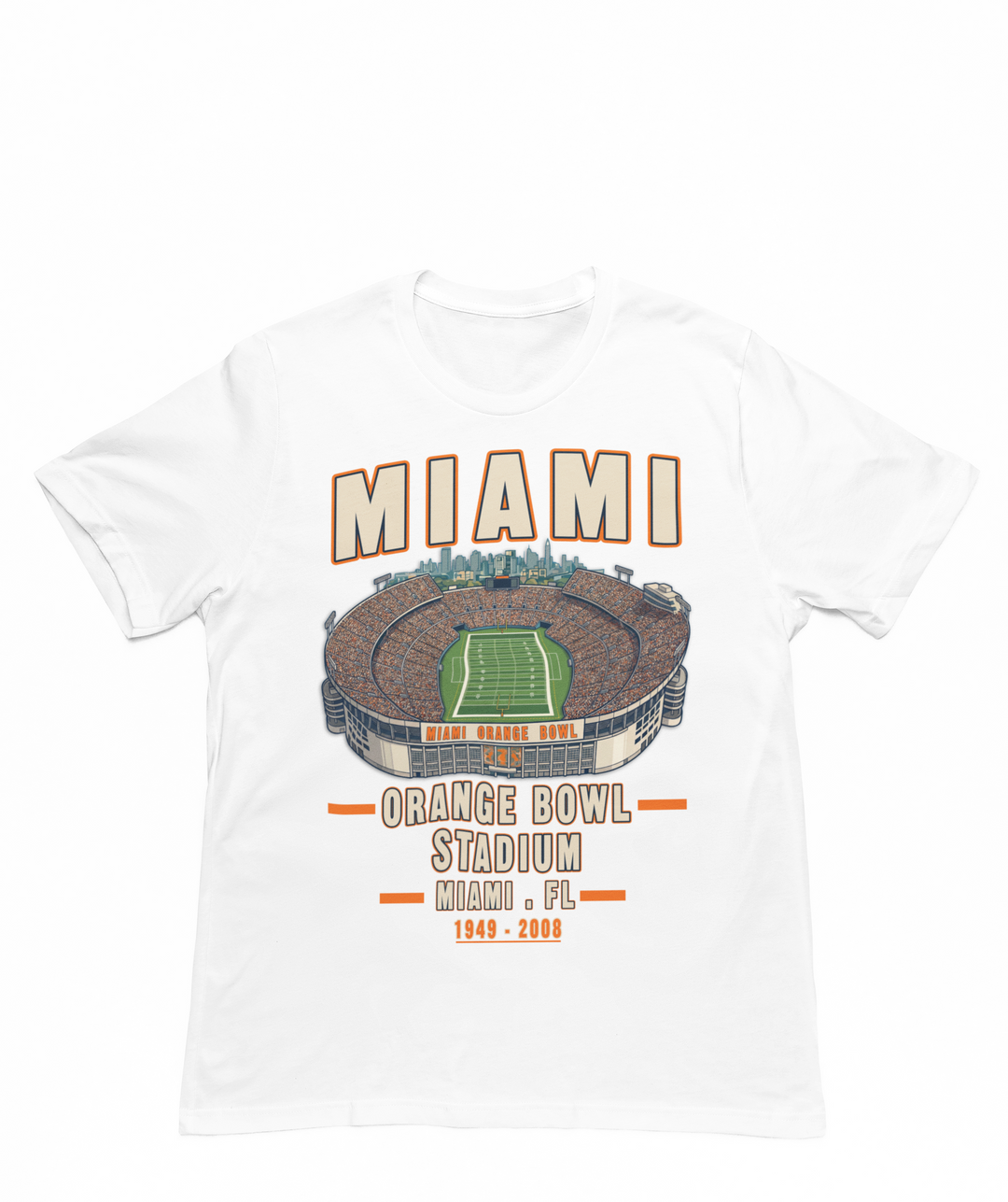 Orange Bowl Stadium Vintage T-Shirt