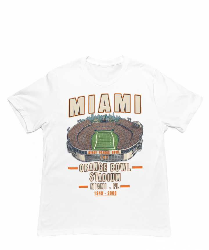 Orange Bowl Stadium Vintage T-Shirt