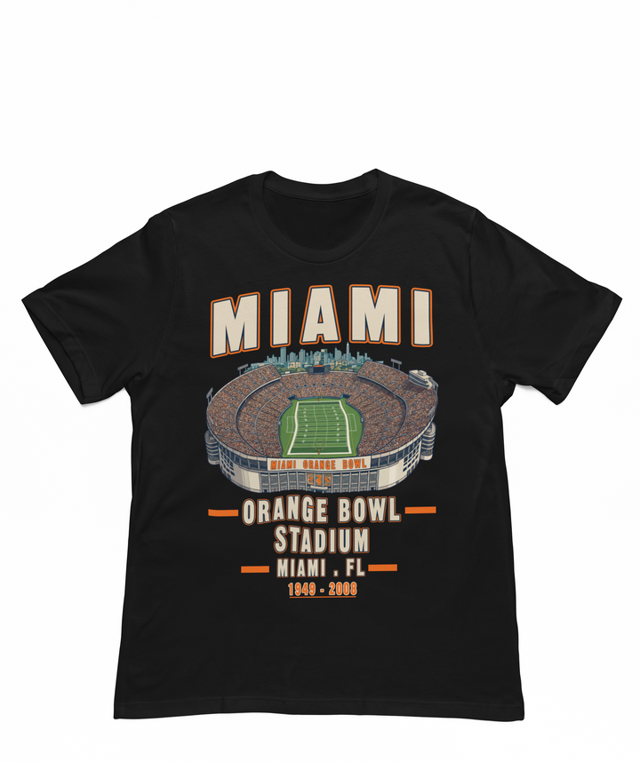 Orange Bowl Stadium Vintage T-Shirt