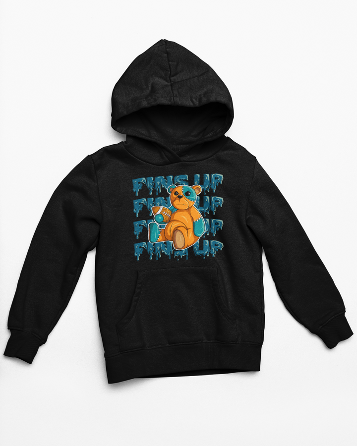 Phins Up Bear Hoodies