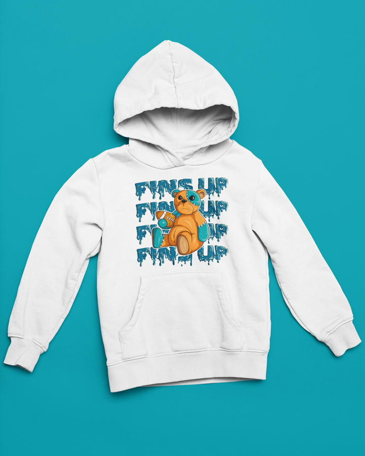 Phins Up Bear Hoodies