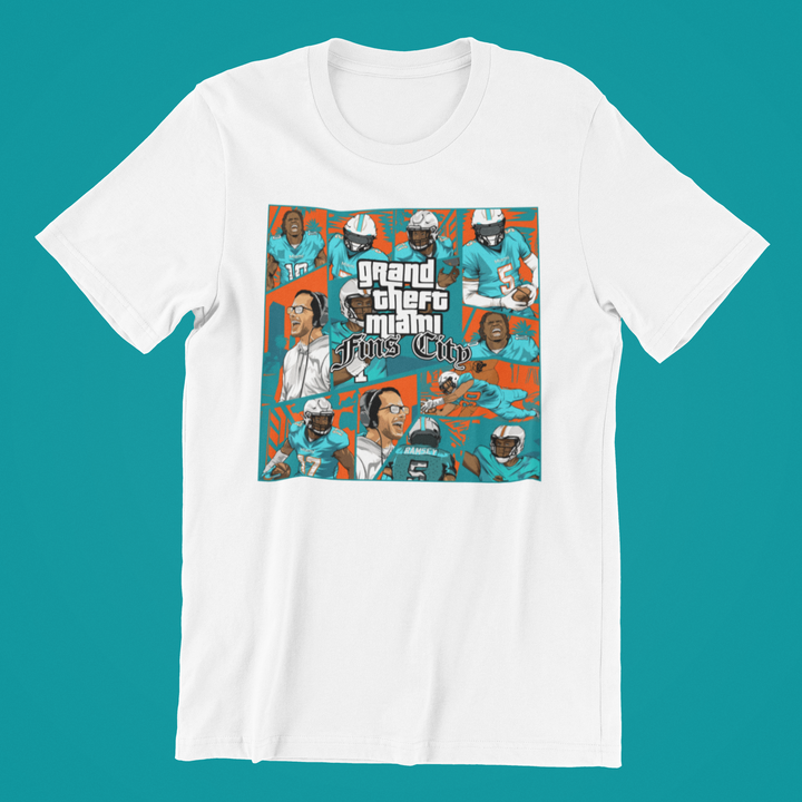 GTA Miami Fins City Style Shirts