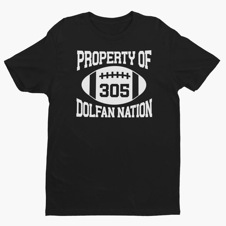 Property Of Dolfan Nation Football