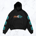 3D Puff Skull Embroidery Hoodies