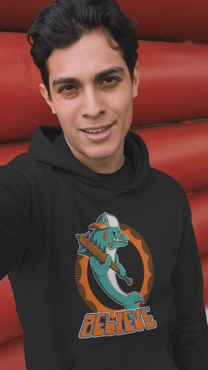 Believe Fins Brawler Hoodies