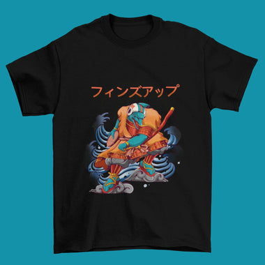 Dolphino FinsUp Anime Tshirt