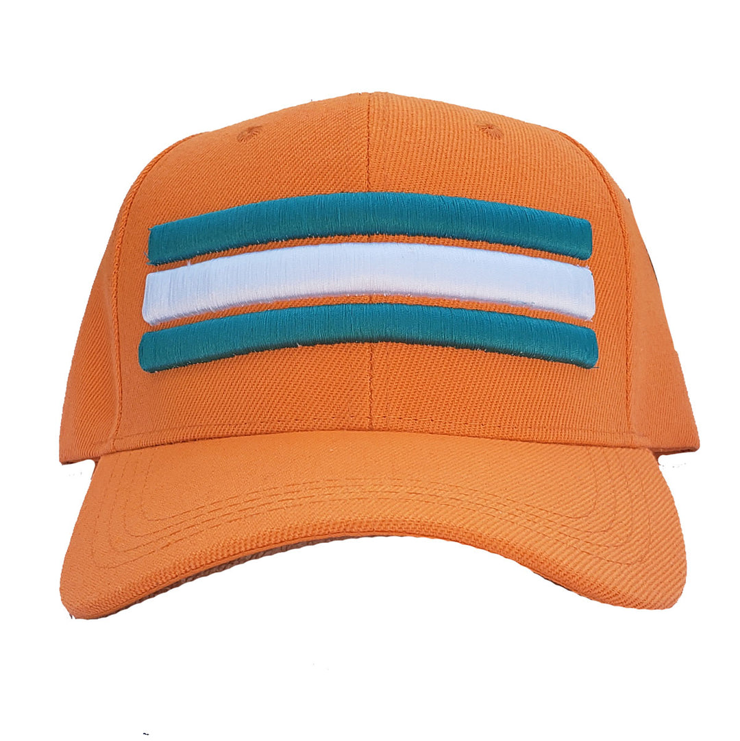 Miami Fins4Life Throwback Stripe Bill Hat