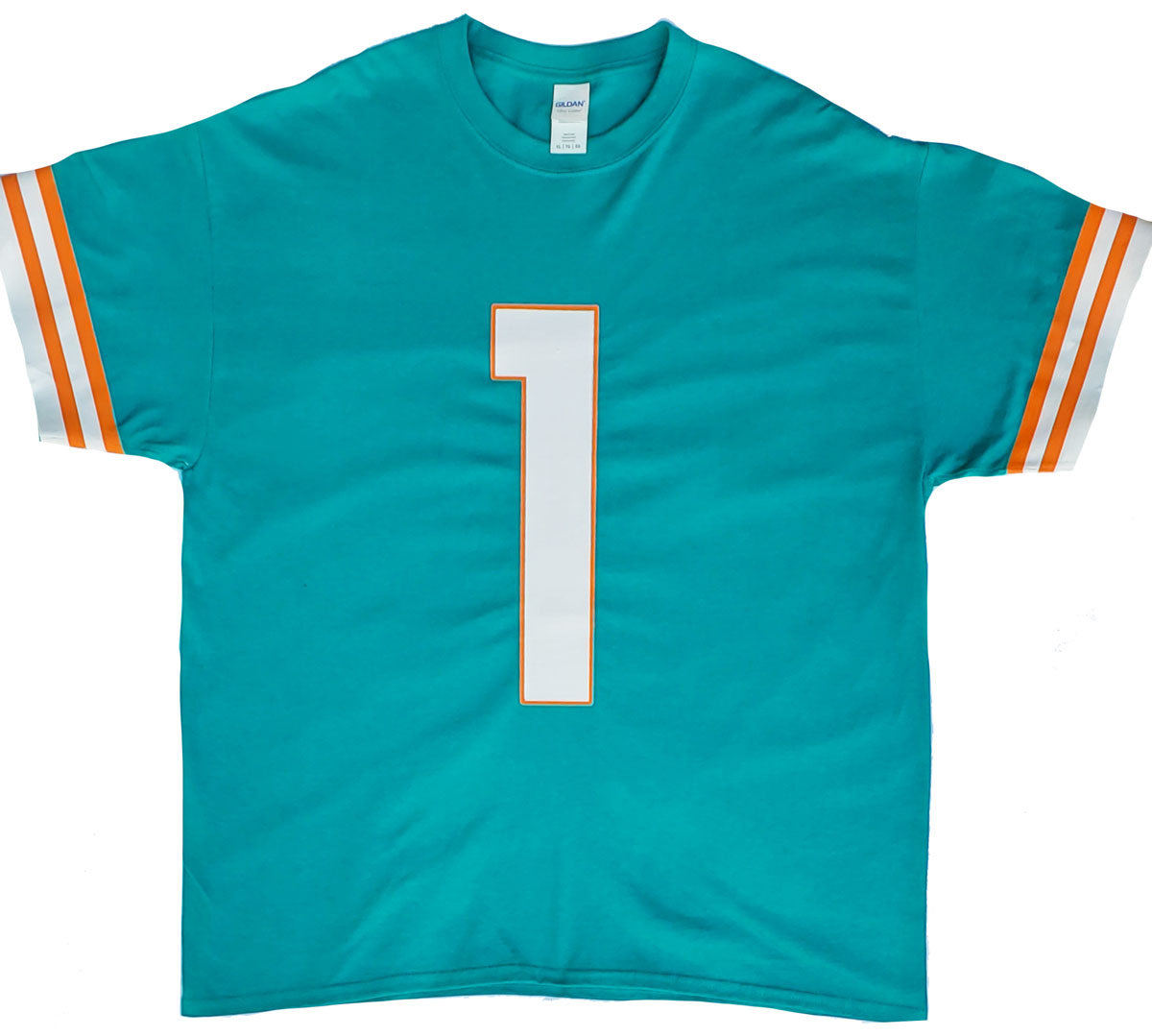 Miami Fins4Life Jersey Style T-Shirt