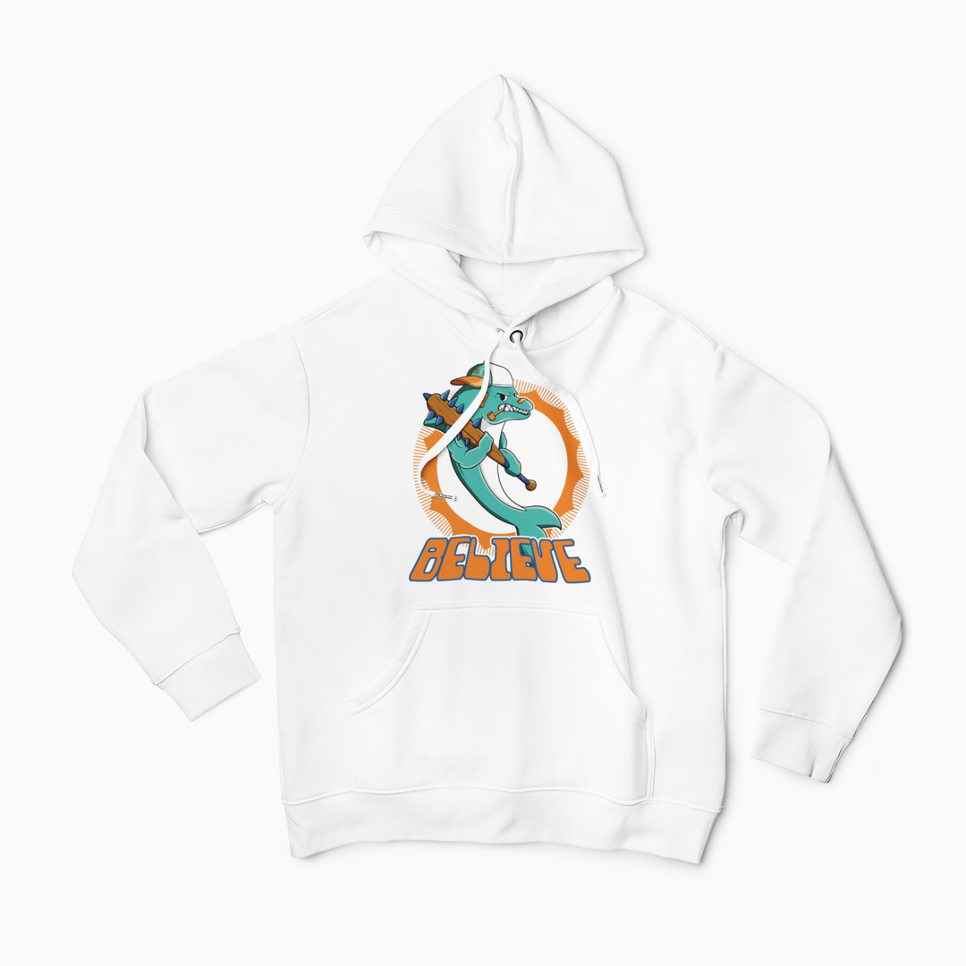 Believe Fins Brawler Hoodies