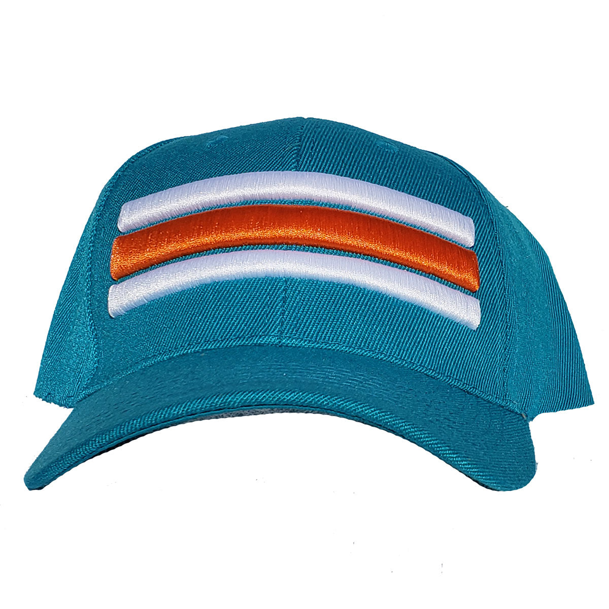 Miami Fins4Life Throwback Stripe Bill Hat
